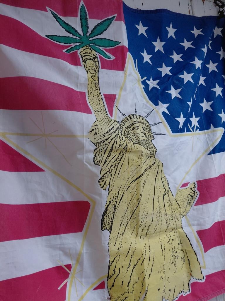 Amerikaanse vlag, Diversen, Vlaggen en Wimpels, Ophalen of Verzenden