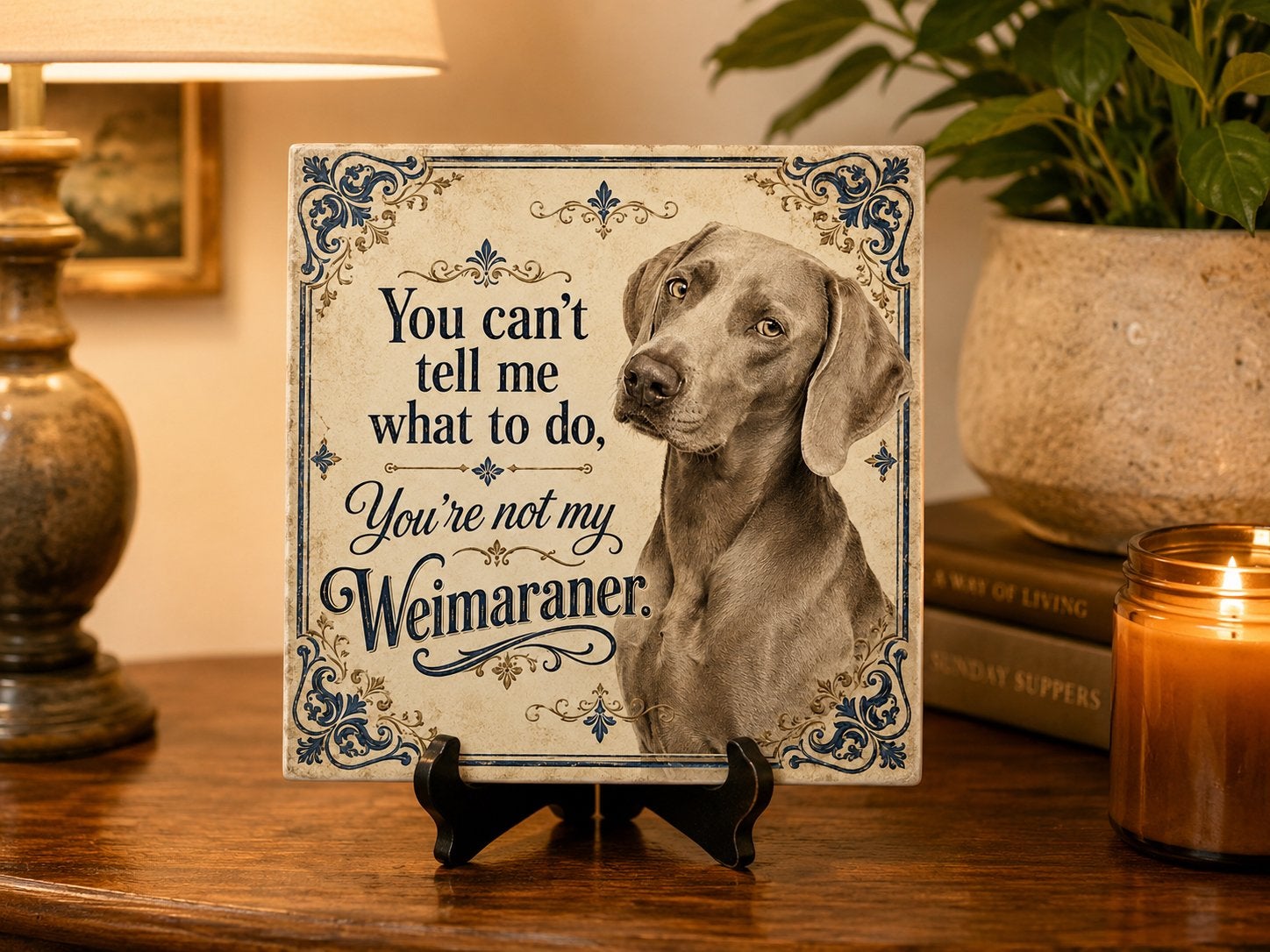 You can’t tell me what to do, You’re not my Weimaraner -, Ophalen of Verzenden, Nieuw