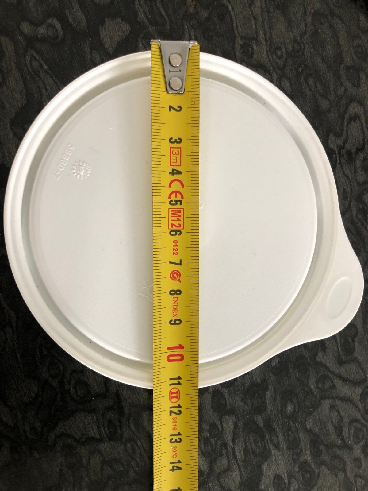 Tupperware splinternieuwe deksel straal 11cm, Wit, Overige typen, Nieuw, Ophalen of Verzenden