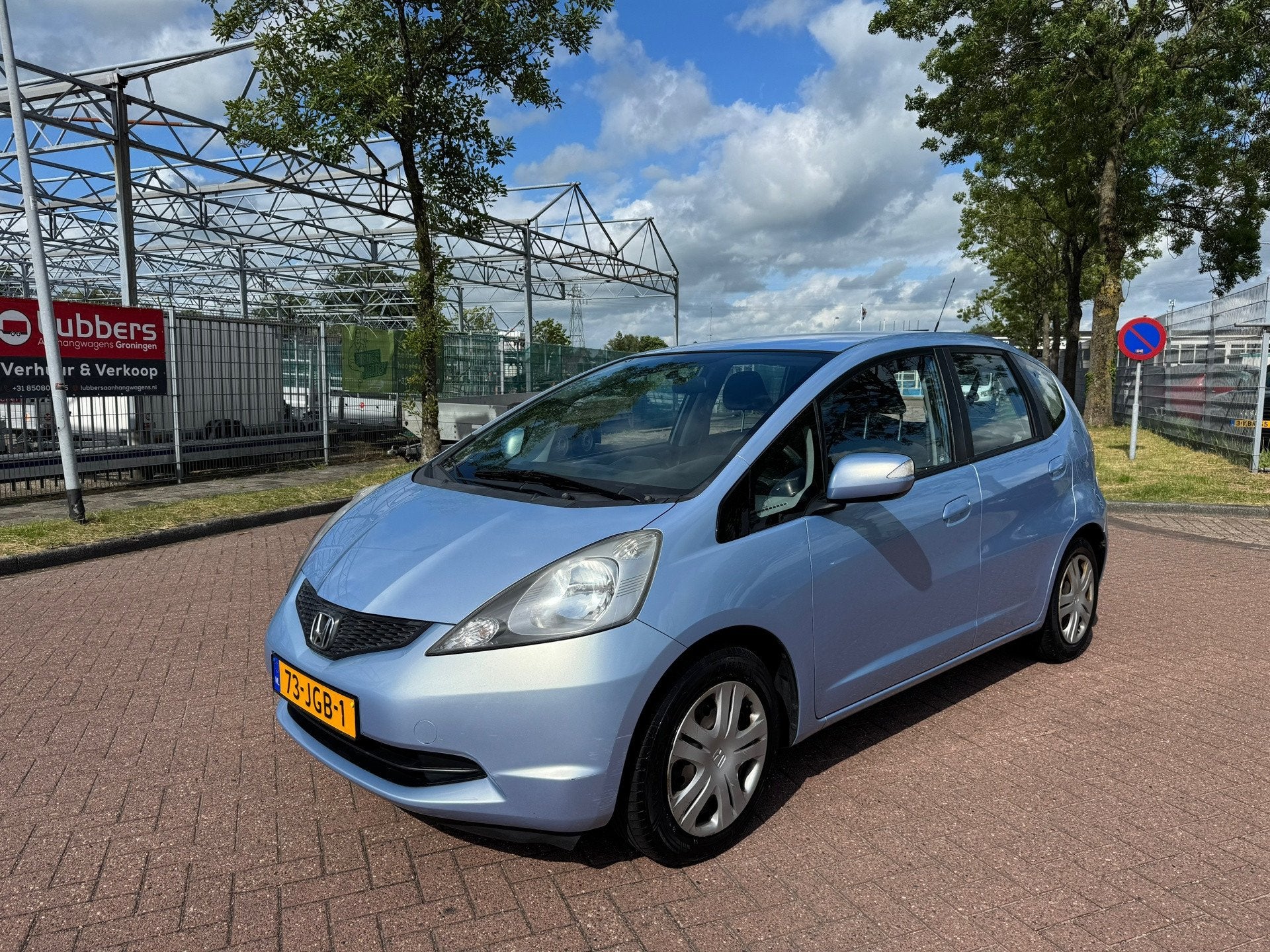 Honda Jazz 1.4 Comfort AUTOMAAT, Auto's, 1046 kg, 450 kg, 4 cilinders, Blauw