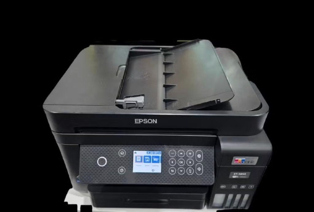 Epson EcoTank ET-3850 All-in-One Printer, Computers en Software, Printers, Gebruikt, All-in-one, Inkjetprinter, Kleur printen