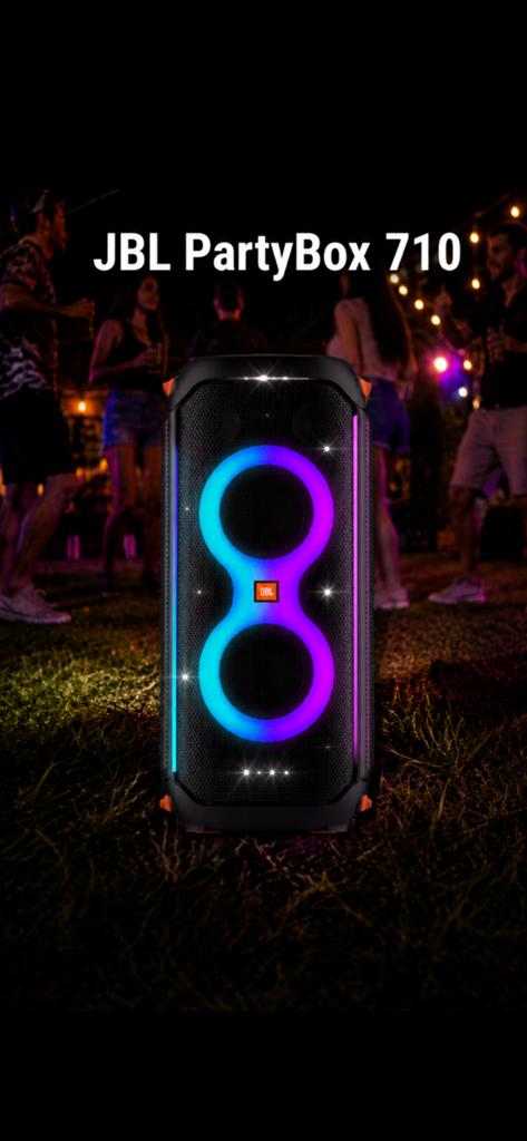 JBL PartyBox 710 Huren, Audio, Tv en Foto, Luidsprekers, JBL, Refurbished, Ophalen of Verzenden, 120 watt of meer