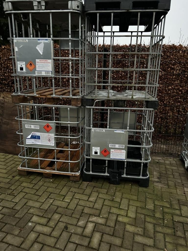 Haardhout opslag kratten | ibc kratten | opslag kratten, 6 m³ of meer, Ophalen, Essenhout, Blokken