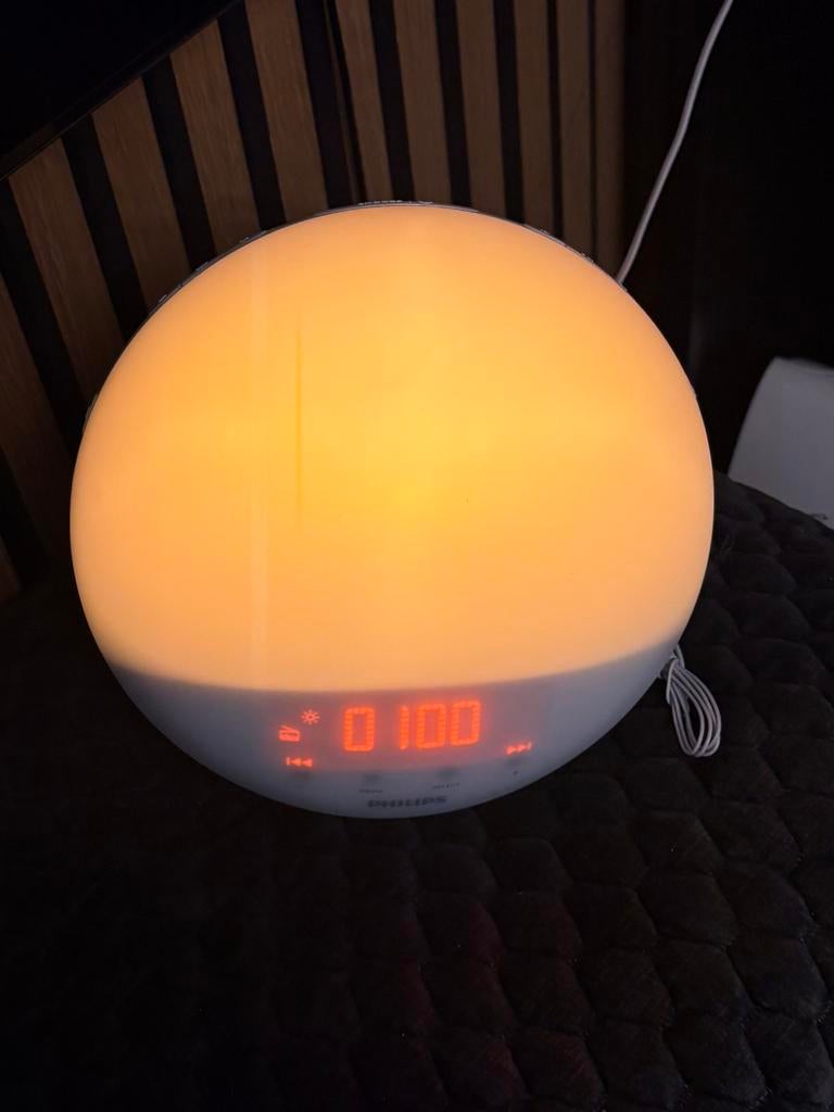 Nieuw Philips wake up light Philips FM radio, Ophalen of Verzenden, Nieuw
