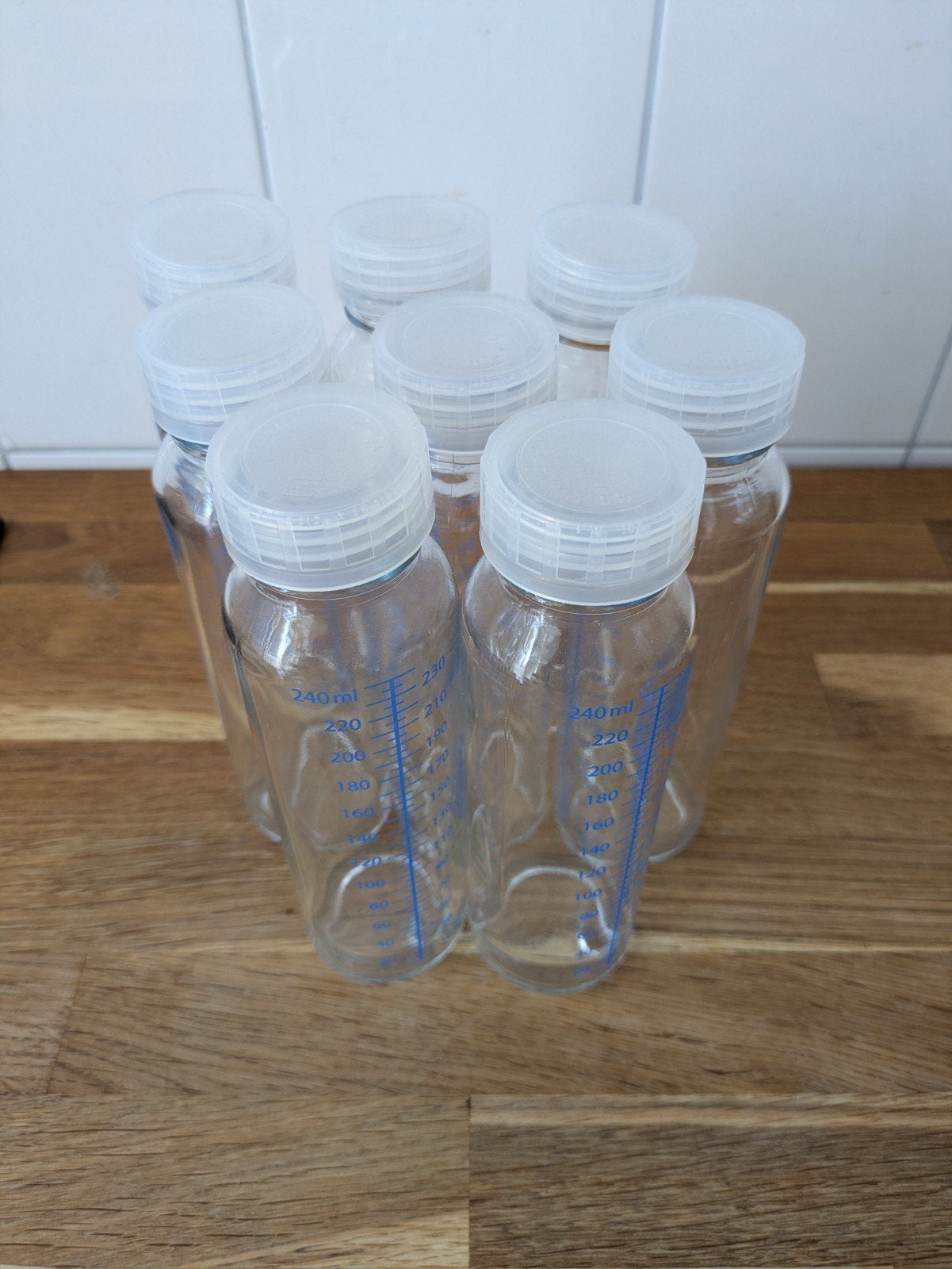 Sterifeed moedermelk flesjes - 240ml, Ophalen of Verzenden, Gebruikt, Overige typen
