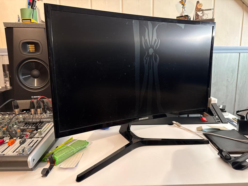 Defect Samsung C24RG50FQU 24 inch Curved Gaming Monitor, Computers en Software, Monitoren, HDMI, 101 t/m 150 Hz, Curved, VA