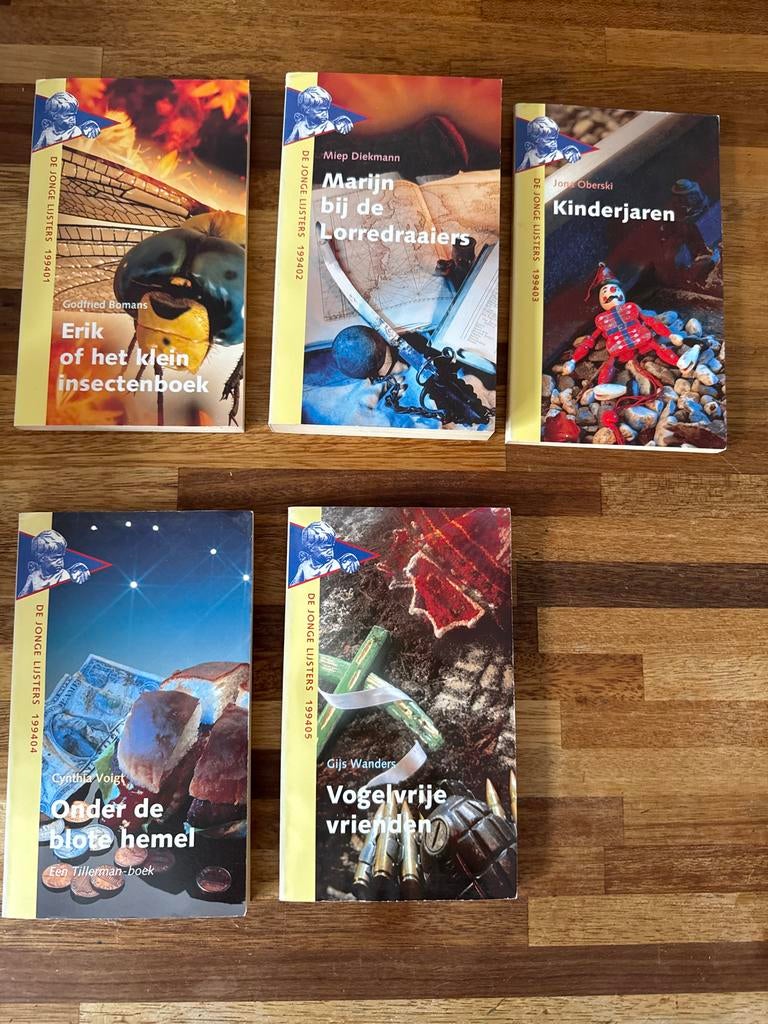 De Jonge Lijsters Boeken - Set van 5 Diverse Titels, Ophalen of Verzenden, Gelezen
