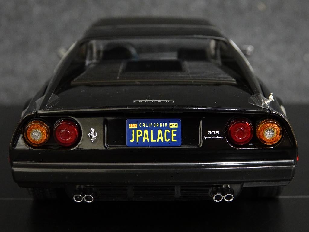 KK-Scale 1:12 Ferrari 308 GTS zwart, rood en groen Magnum PI, Auto, Onbekend, Nieuw, Ophalen of Verzenden