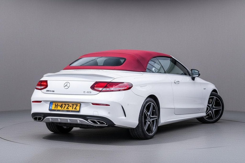 Mercedes-Benz C-klasse Cabrio AMG 43 4MATIC Uniek! Airscarf|, Auto's, Mercedes-Benz, Automaat, Gebruikt, Euro 6, 1770 kg
