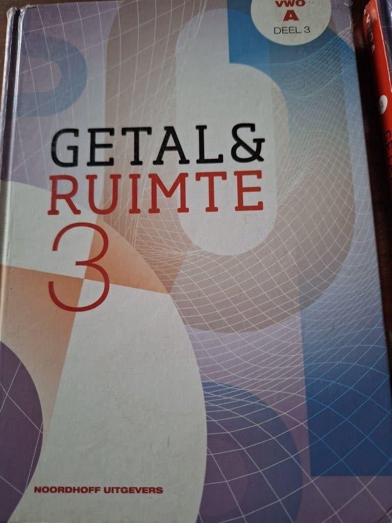 Wiskunde Getal & Ruimte VWO A - deel 3, Boeken, VWO, Wiskunde A, Ophalen of Verzenden, Zo goed als nieuw