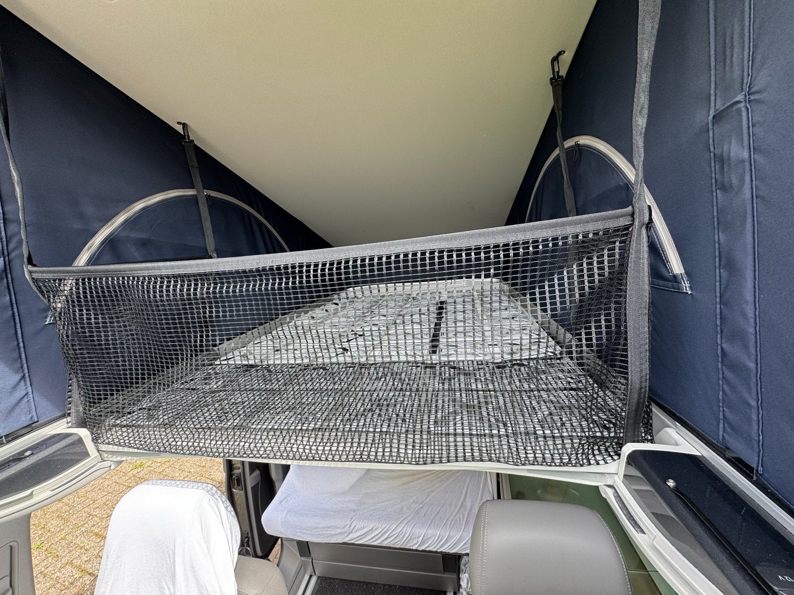 VW California uitvalbeveiligingsnet bovenbed - Nieuw, Ophalen of Verzenden, Nieuw
