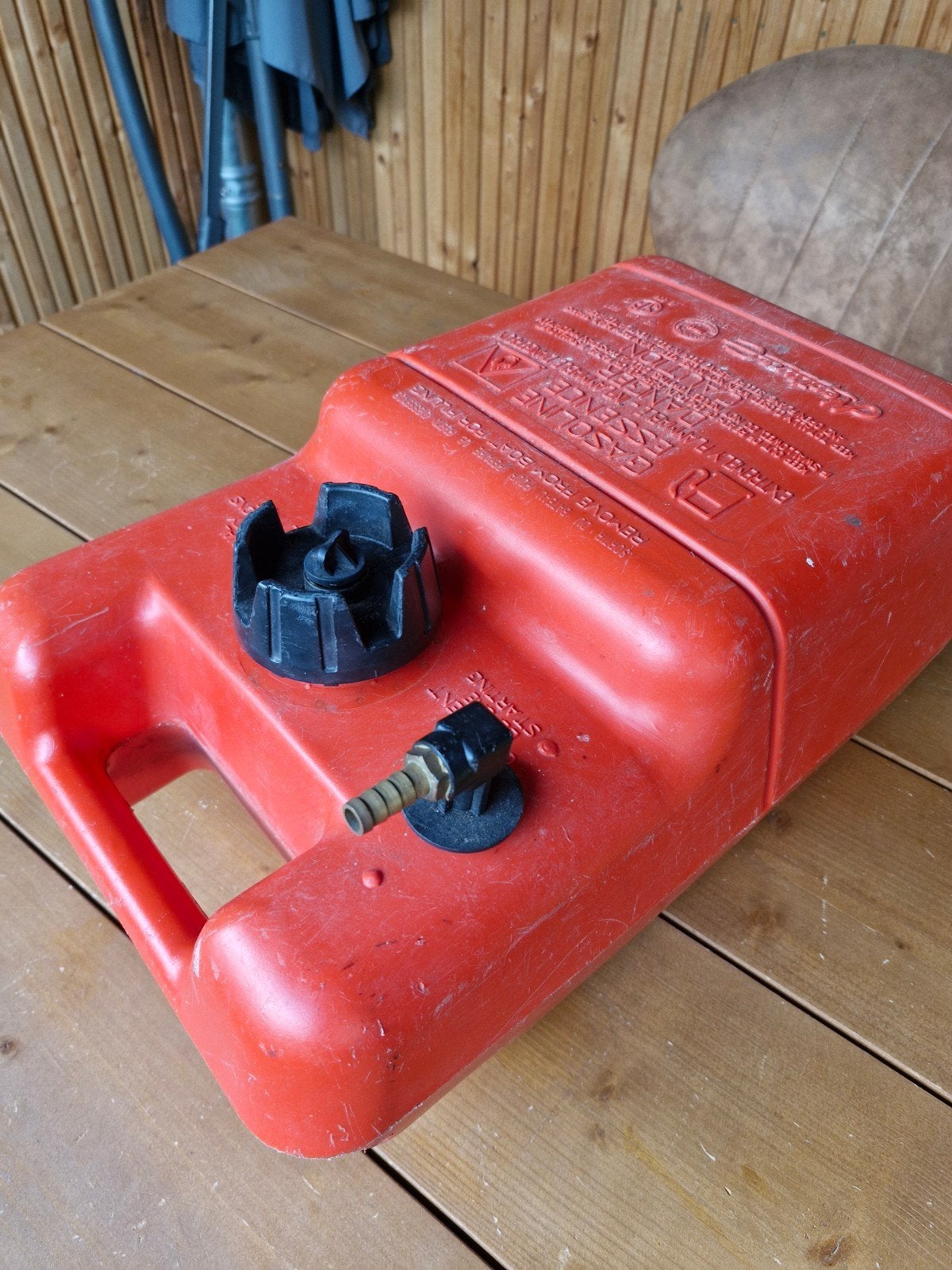 Neptunee 12 Liter Benzinetank voor Buitenboordmotor, Watersport en Boten, Ophalen of Verzenden, Gebruikt, Motor en Techniek