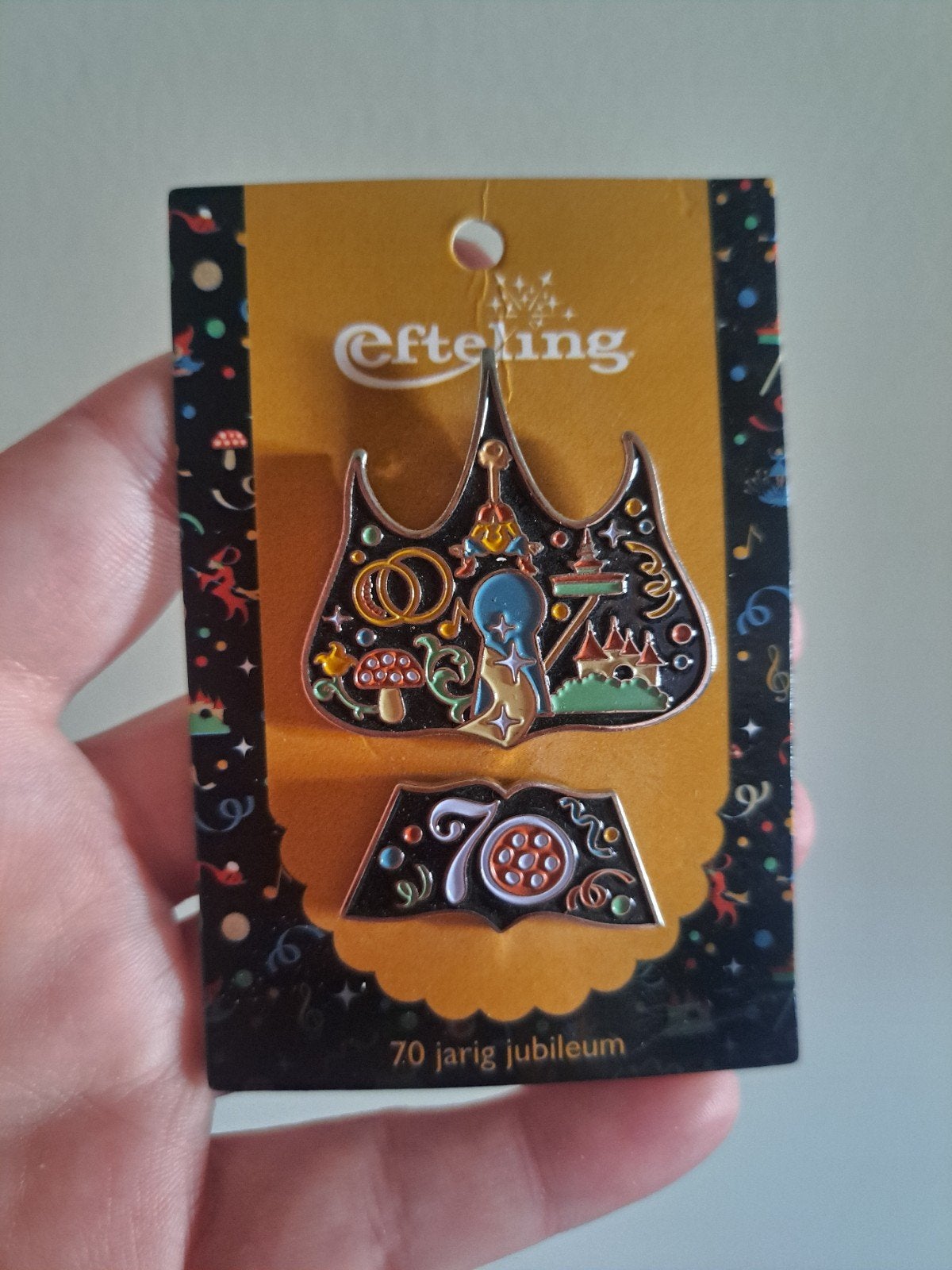 3 pins efteling, Verzenden, Nieuw, Button of Speldje