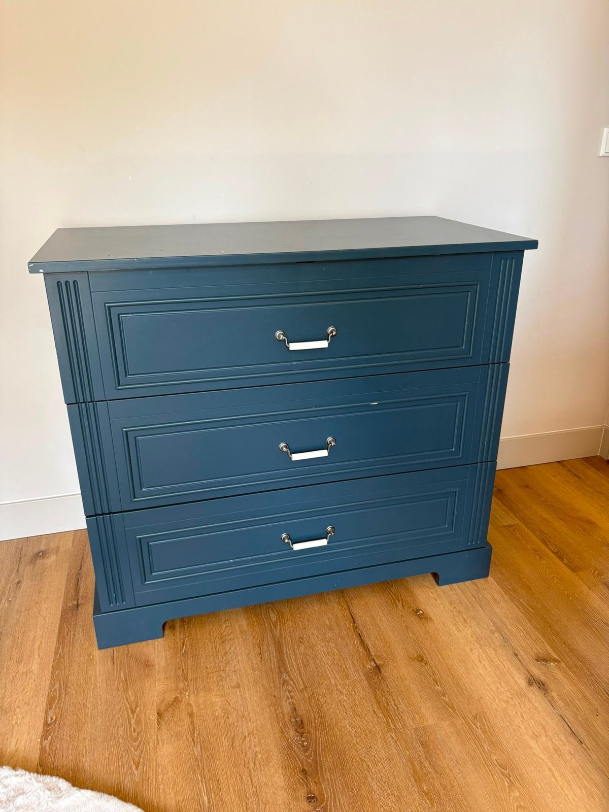 Bell Amy Peuterbed Ines en Commode Ines - Farrow & Ball Hagu, Ophalen, Gebruikt, 50 tot 70 cm, 100 cm of meer
