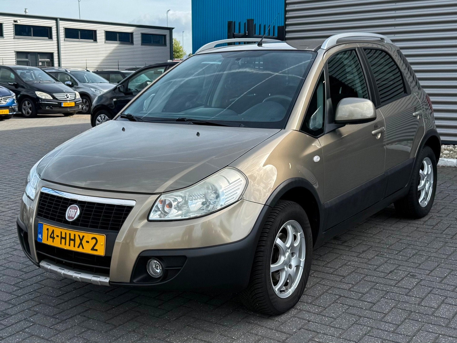 Fiat Sedici 1.6-16V Emotion, Auto's, Gebruikt, 4 cilinders, 400 kg, Beige