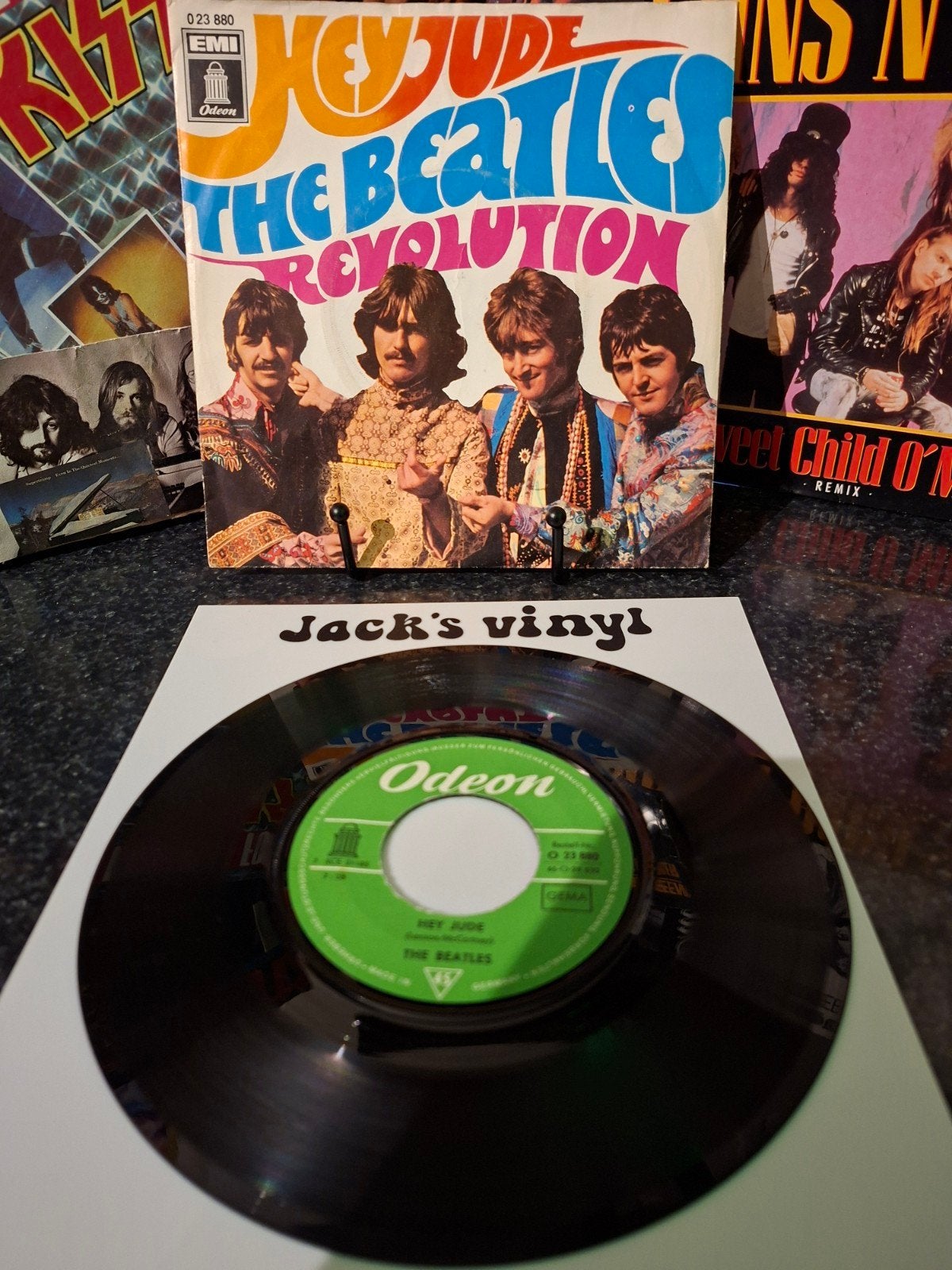 The Beatles - Hey Jude / Revolution 1968, Cd's en Dvd's, Vinyl | Pop, Gebruikt, 7 inch, Ophalen of Verzenden, Fotohoes