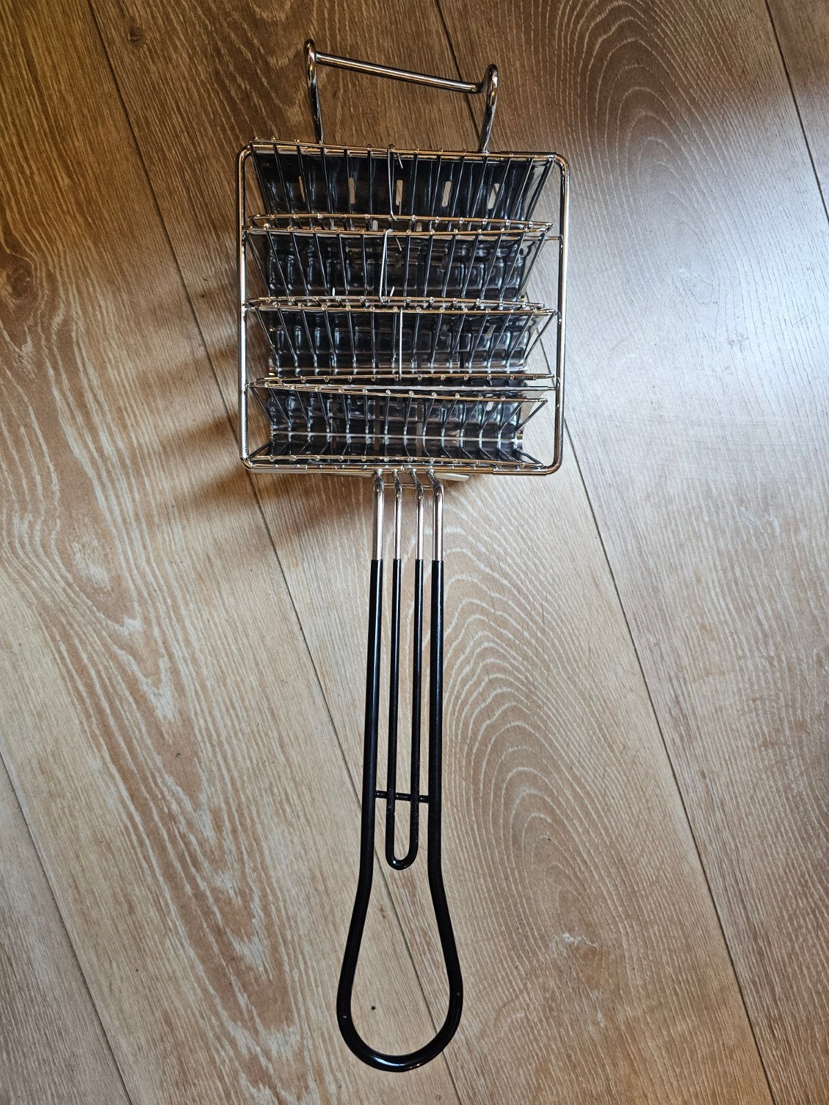 Taco frituurmand 4 stuks - Perfect voor knapperige taco's!, Ophalen of Verzenden, Nieuw