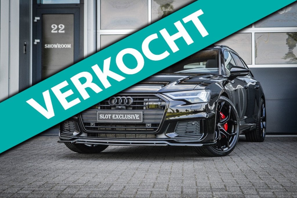 Audi A6 Avant 55 TFSIe|QUATTRO|PROLINE S|COMPETITION|360|PAN, Automaat, Gebruikt, Zwart, 4 cilinders