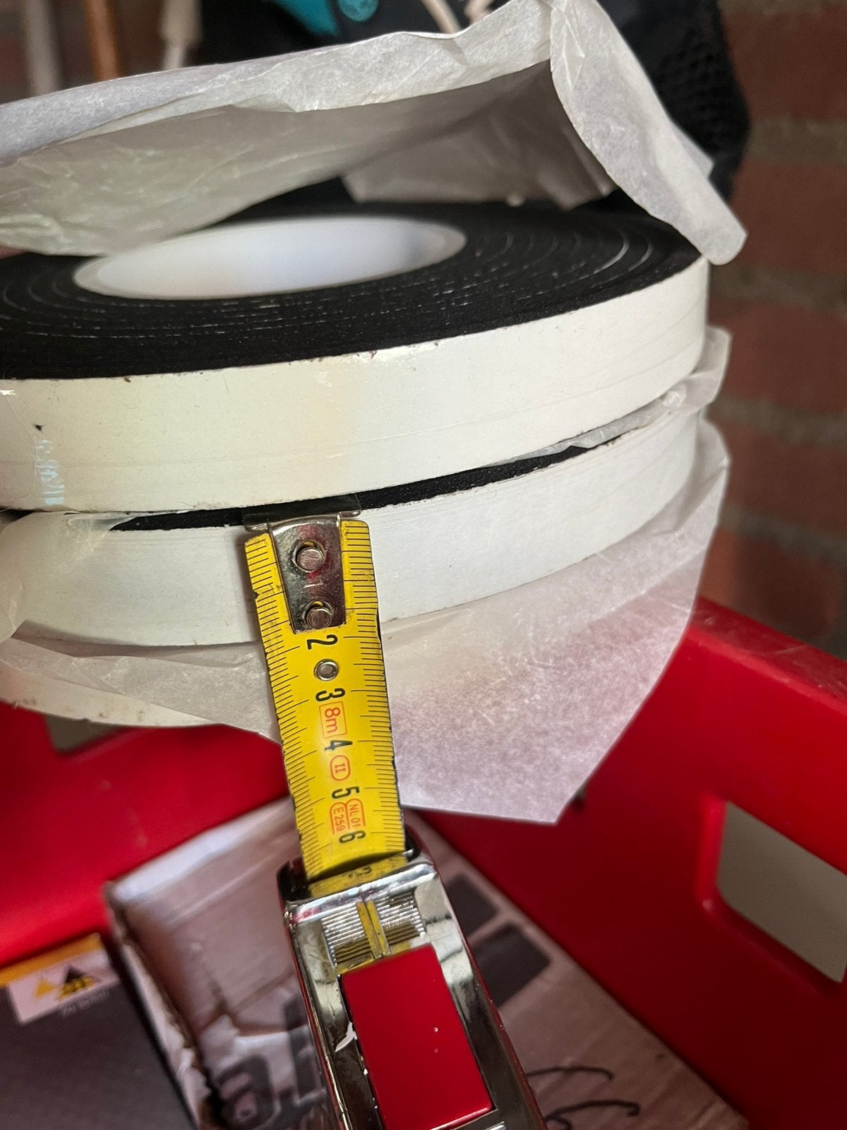 Compriband, Doe-het-zelf en Verbouw, Ophalen of Verzenden, Zo goed als nieuw, Minder dan 80 cm, Glasplaat