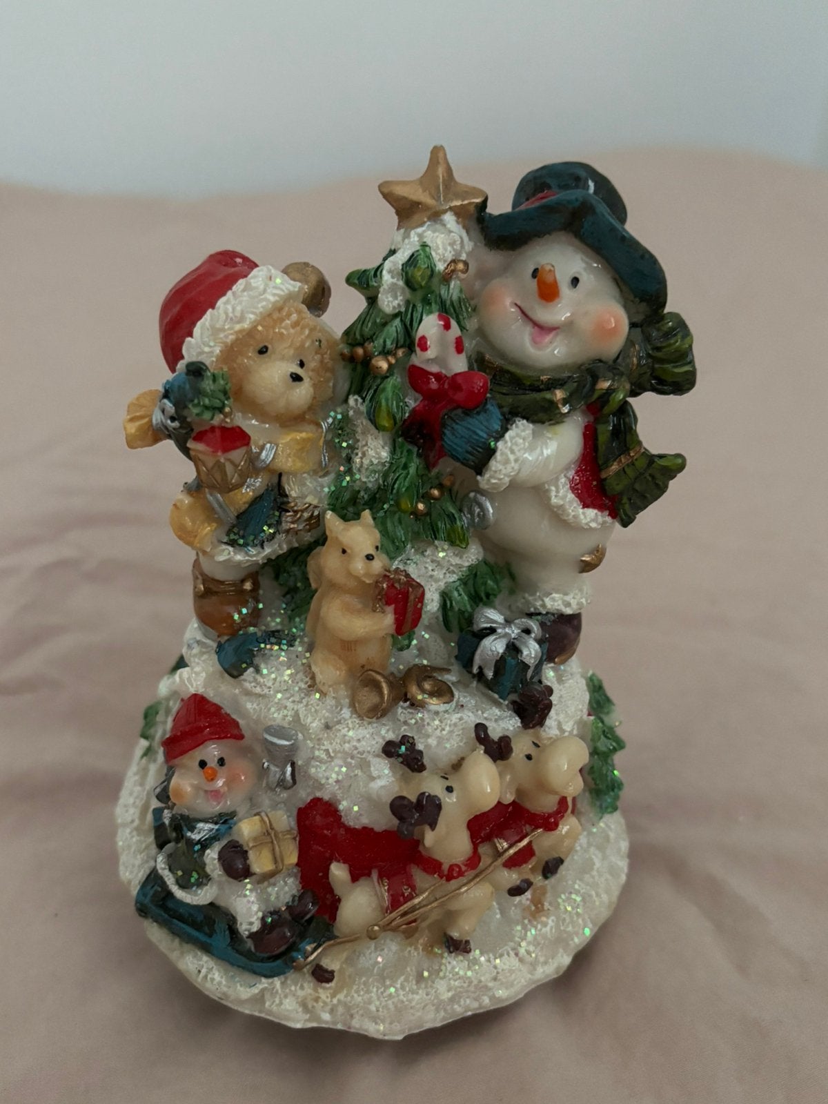 Muziekdoos  kerst carousel, Diversen, Kerst, Ophalen of Verzenden, Nieuw