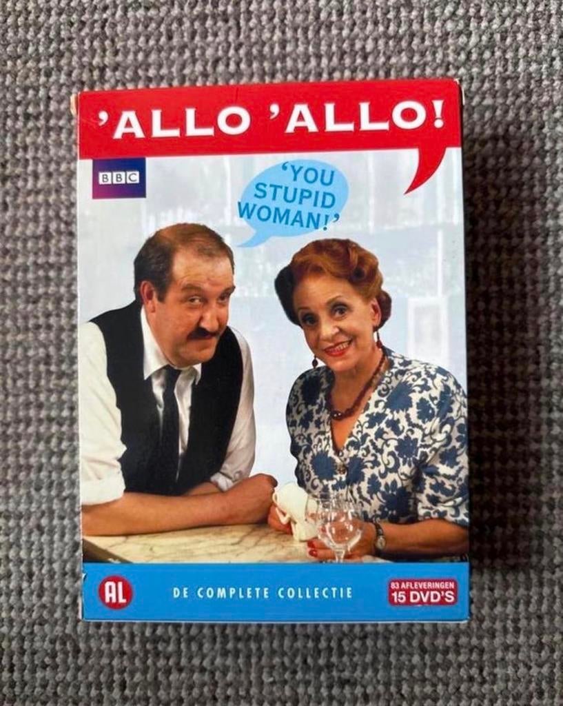 'Allo 'Allo! Complete Collectie (Seizoen 1-9, NL Subs), Alle leeftijden, Boxset, Ophalen of Verzenden, Zo goed als nieuw