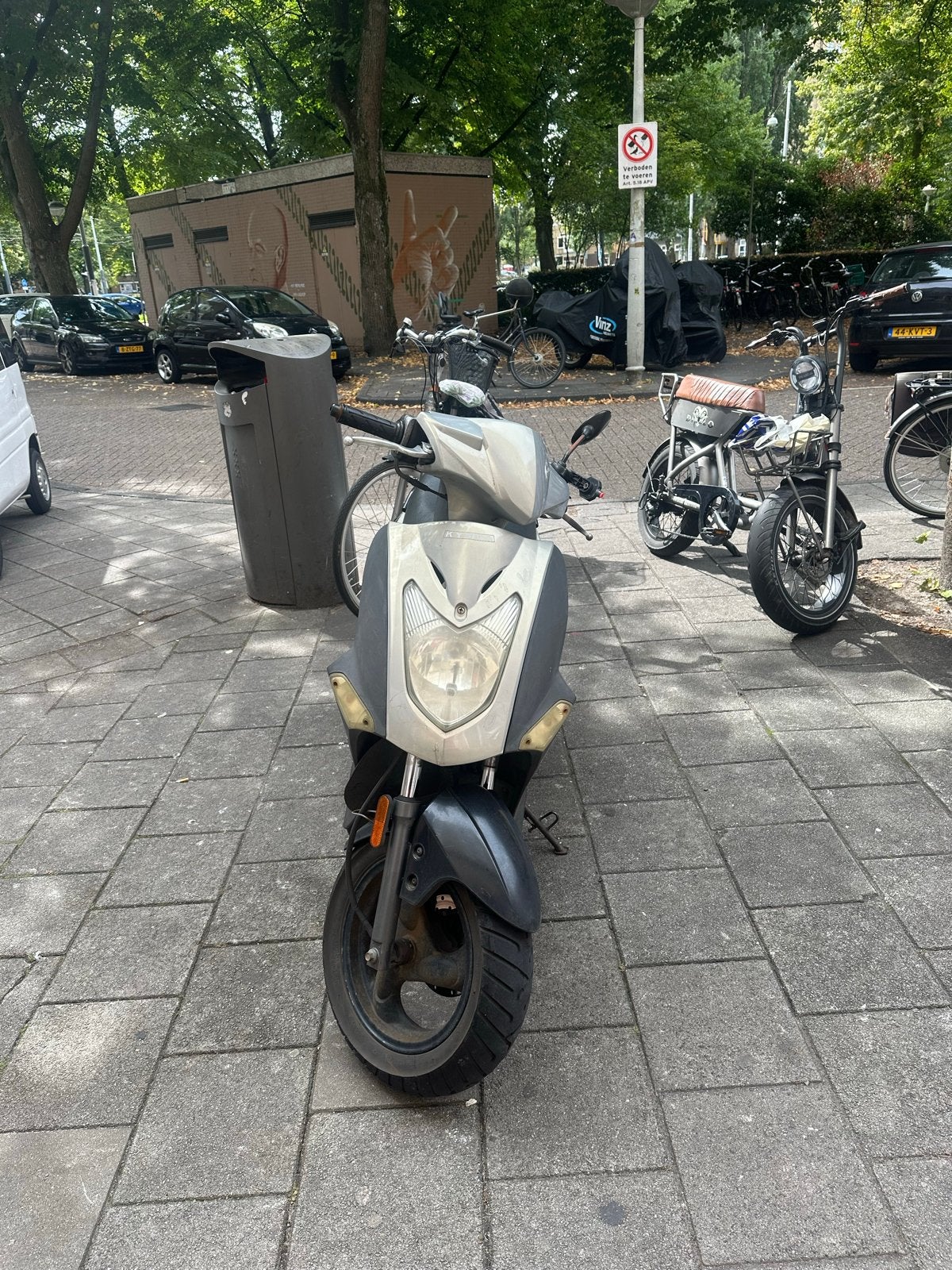 Kymco Agility 50cc Scooter - Goed onderhouden, Fietsen en Brommers, Gebruikt, Maximaal 45 km/u, Ophalen of Verzenden, Agility