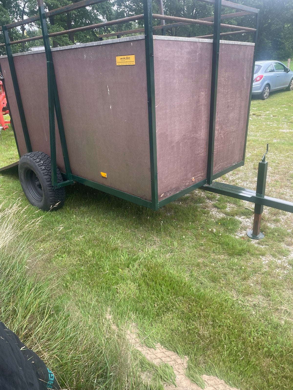 Veewagen voor jongvee/schapen - 250x155cm (binnenmaat), Zakelijke goederen, Ophalen, Transport