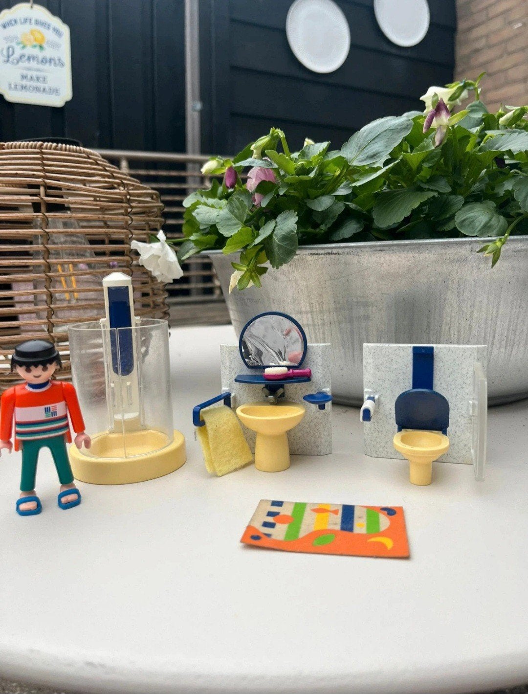 Playmobil luxe villa badkamer nr. 3969, Ophalen of Verzenden, Zo goed als nieuw, Complete set