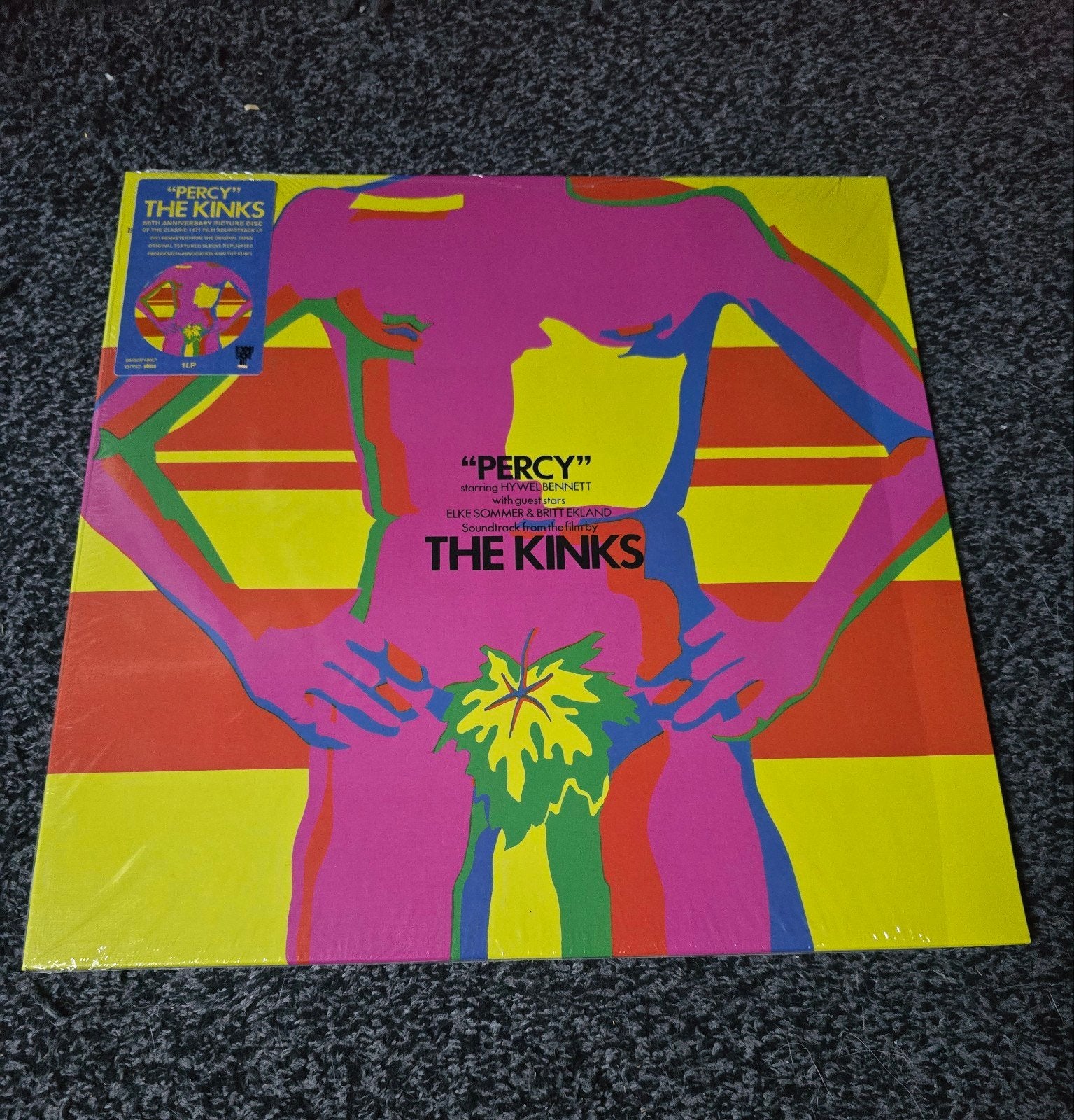 the kinks percy lp picture disc, Ophalen of Verzenden, Zo goed als nieuw, 12 inch, Poprock