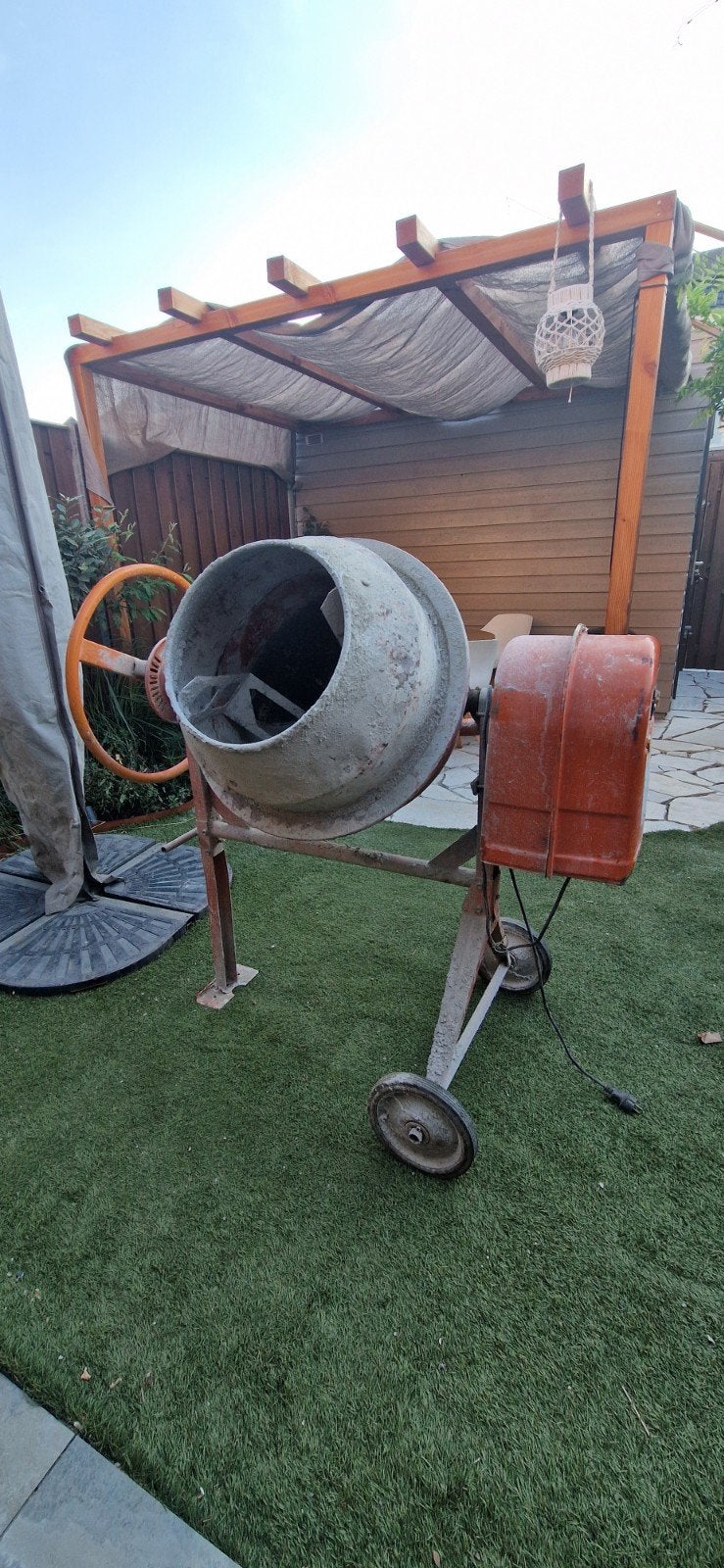 Cementmolen - 3 1/2 Cubic Foot Cement Mixer, Doe-het-zelf en Verbouw, Betonmolens, Ophalen, Gebruikt