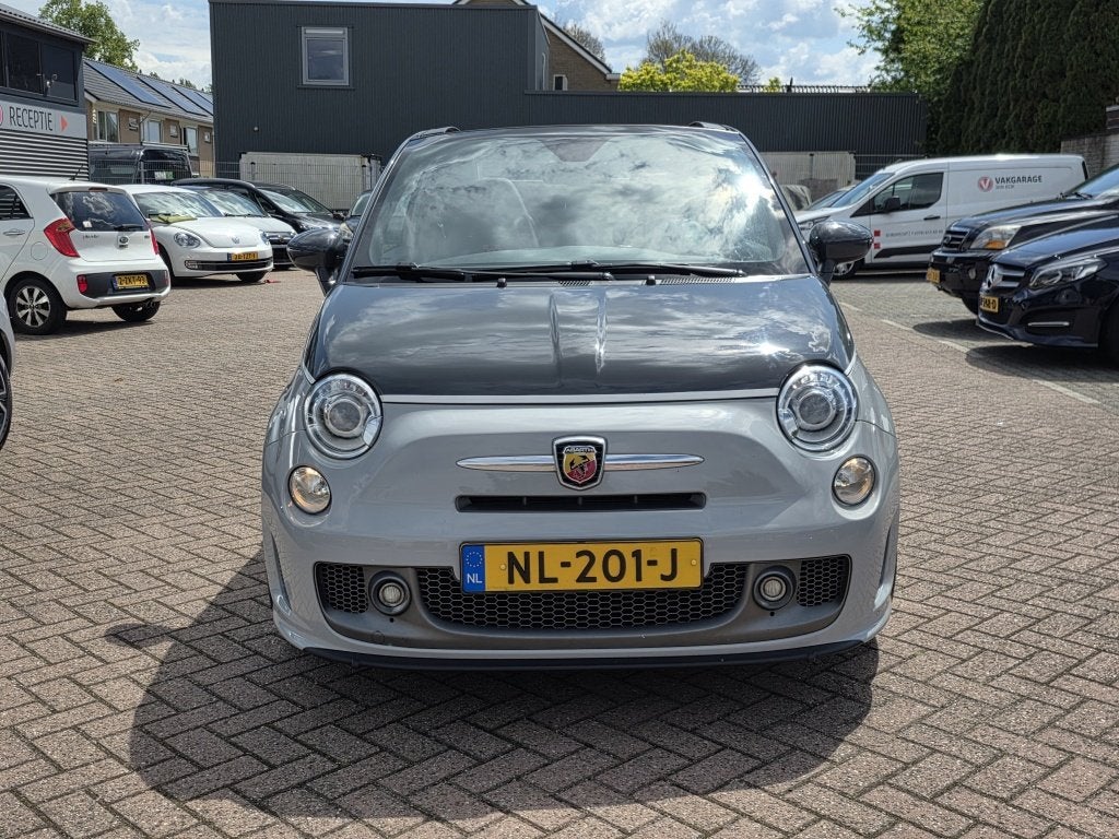 Abarth 595 1.4 T-Jet Abarth Turismo 165pk, sabelt interieur., Automaat, Gebruikt, Euro 6, 4 cilinders