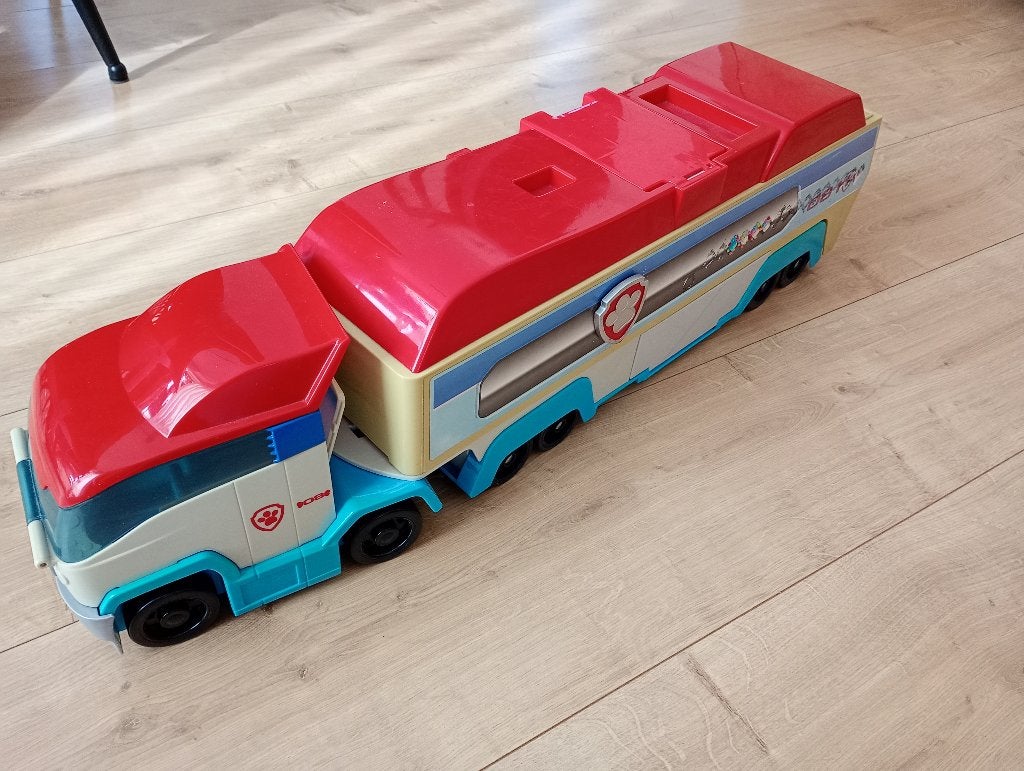 Paw Patrol patroller vrachtwagen, Ophalen, Gebruikt