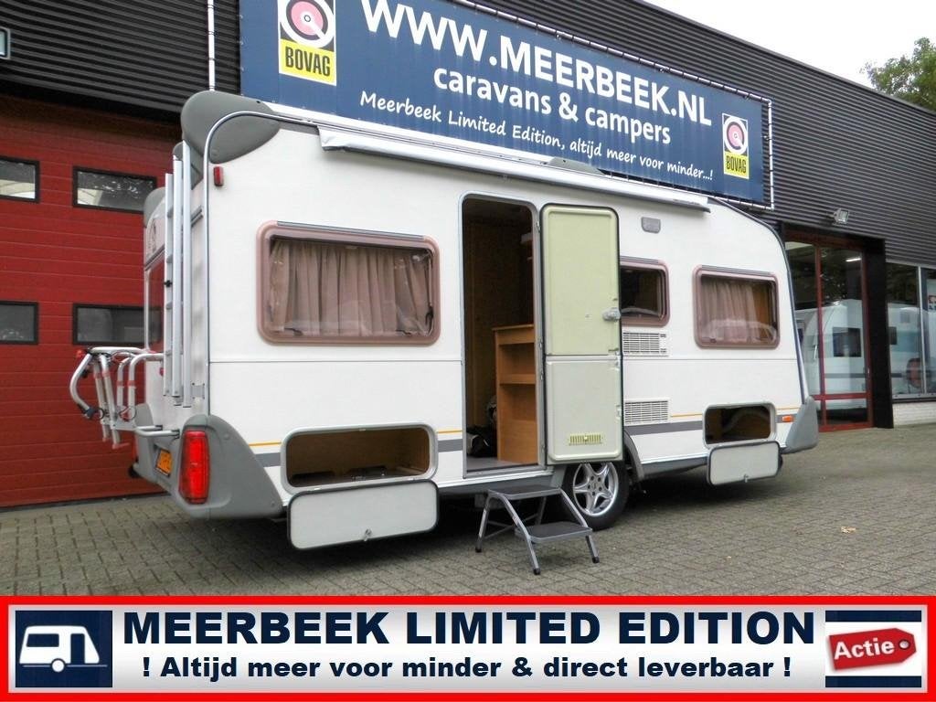 Knaus Sudwind 450 TK STAPELBED+MOVER +VOORTENT + 2 xFIETSREK, Caravans en Kamperen, Rondzit, 750 - 1000 kg, Particulier, Overige typen
