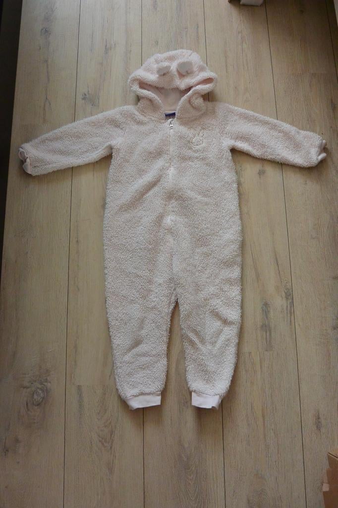 Lupilu - Heerlijk teddy huispak - 98/104, Nacht- of Onderkleding, Gebruikt, Meisje, Ophalen of Verzenden