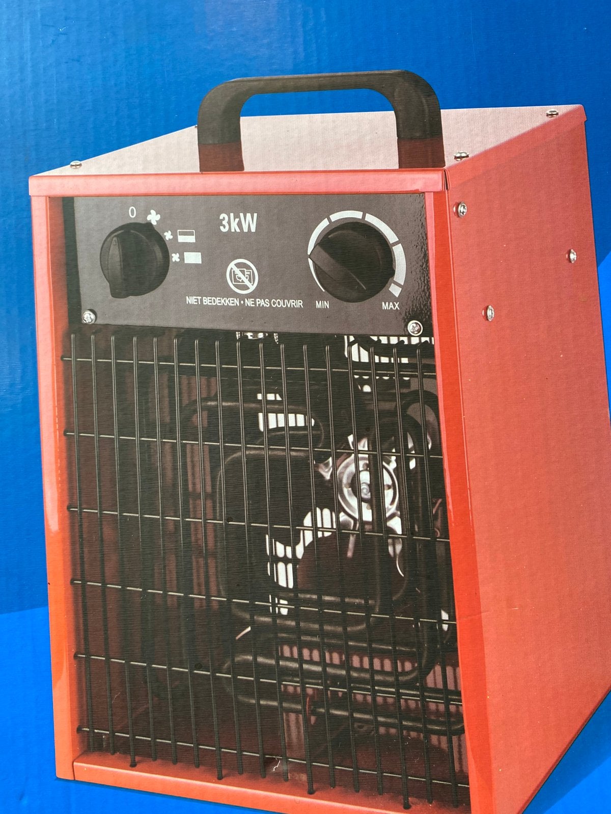 Handson werkplaats kachel 3000w nieuw in doos, 30 tot 80 cm, Kachel, Minder dan 60 cm, Ophalen of Verzenden