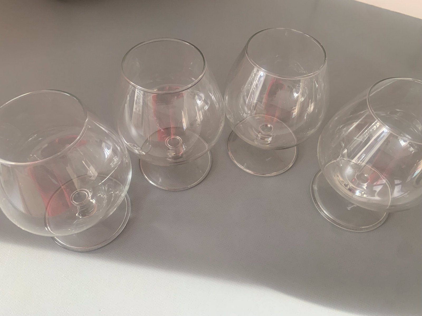 Diverse glazen: cognac, champagne en likeur als nieuw, Huis en Inrichting, Keuken | Servies, Zo goed als nieuw, Glas of Glazen