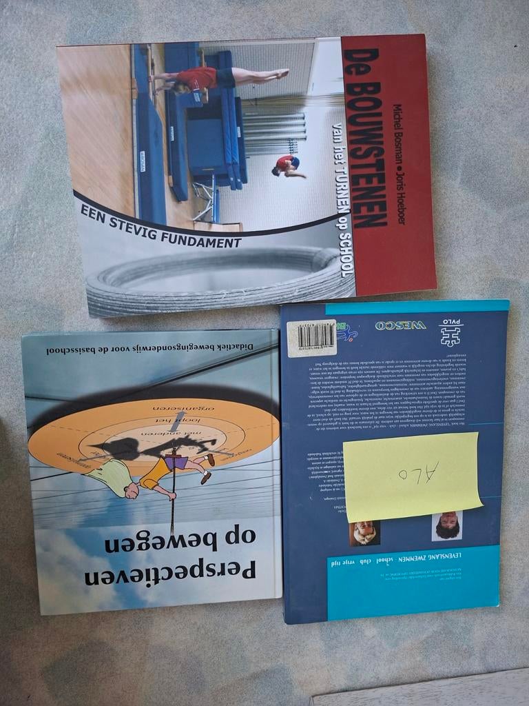 ALO Sport Opleiding Boeken: Turnen, Bewegingsonderwijs, Boeken, Studieboeken en Cursussen, Gelezen, Overige niveaus, Ophalen of Verzenden