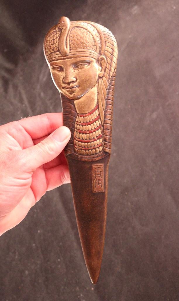 Antieke bronzen briefopener, Antiek en Kunst, Ophalen of Verzenden