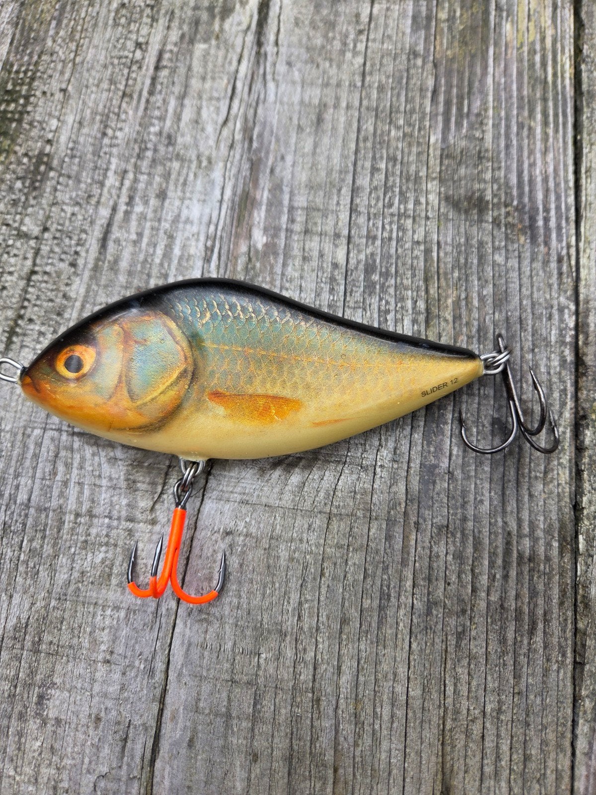 2x Salmo Slider kunstaas, Ophalen of Verzenden, Gebruikt, Kunstaas