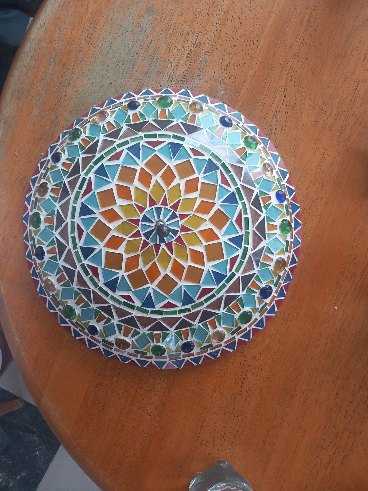Mozaïek plafondlamp - Kleurrijk en uniek, Bohemian, Overige merken, Meerkleurig, Overige fittingen
