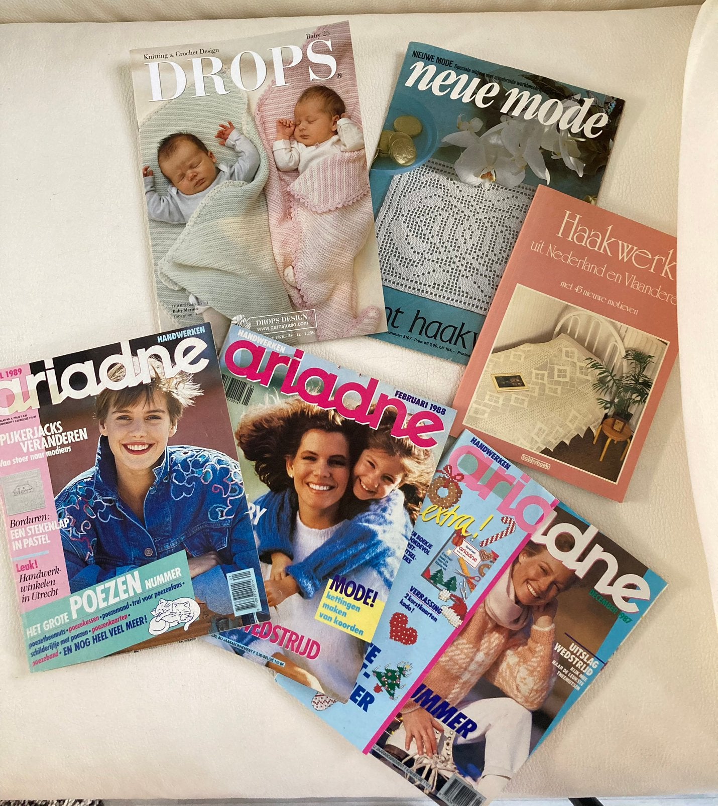 Handwerken Ariadne handwerkbladen Haakboek haakblad breiblad, Ophalen of Verzenden, Zo goed als nieuw