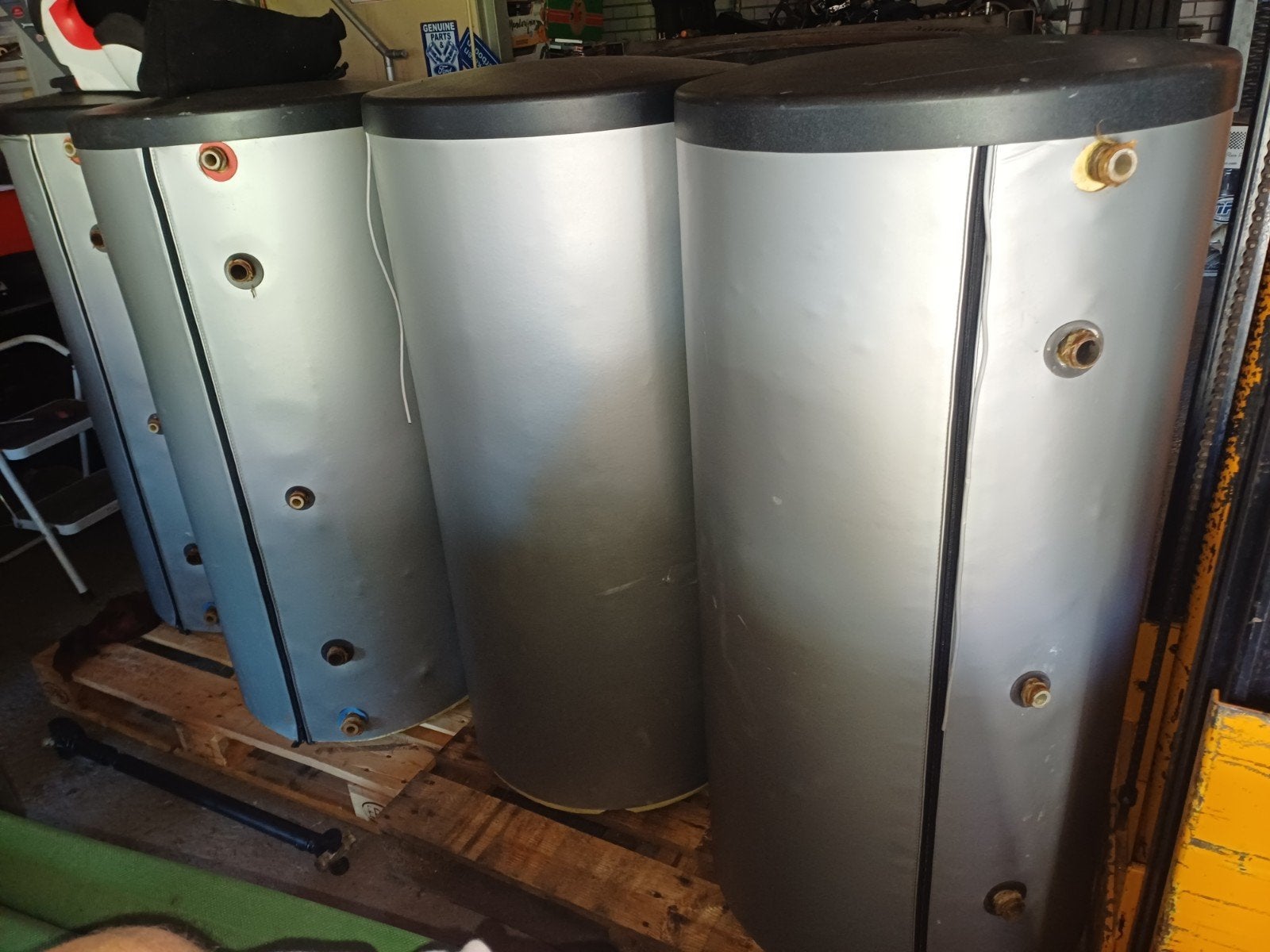 boiler/buffervat alpha innotec warm water warmte opslag 200L, Ophalen, Gebruikt, Overige typen, 60 tot 150 cm