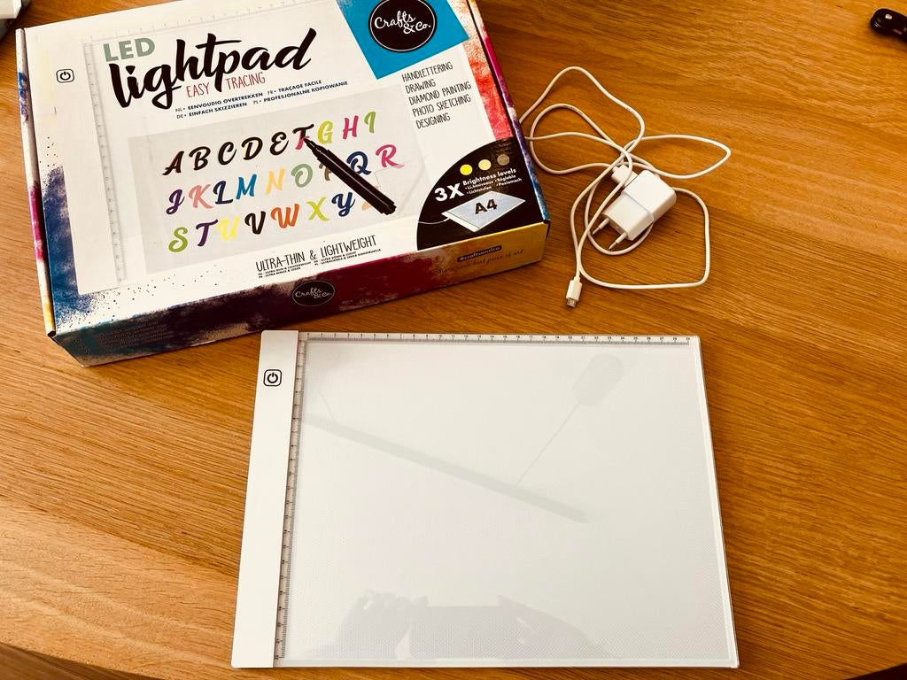 LED Lightpad A4 - Teken- en Overtrekplaat, Ophalen, Nieuw, Overige typen