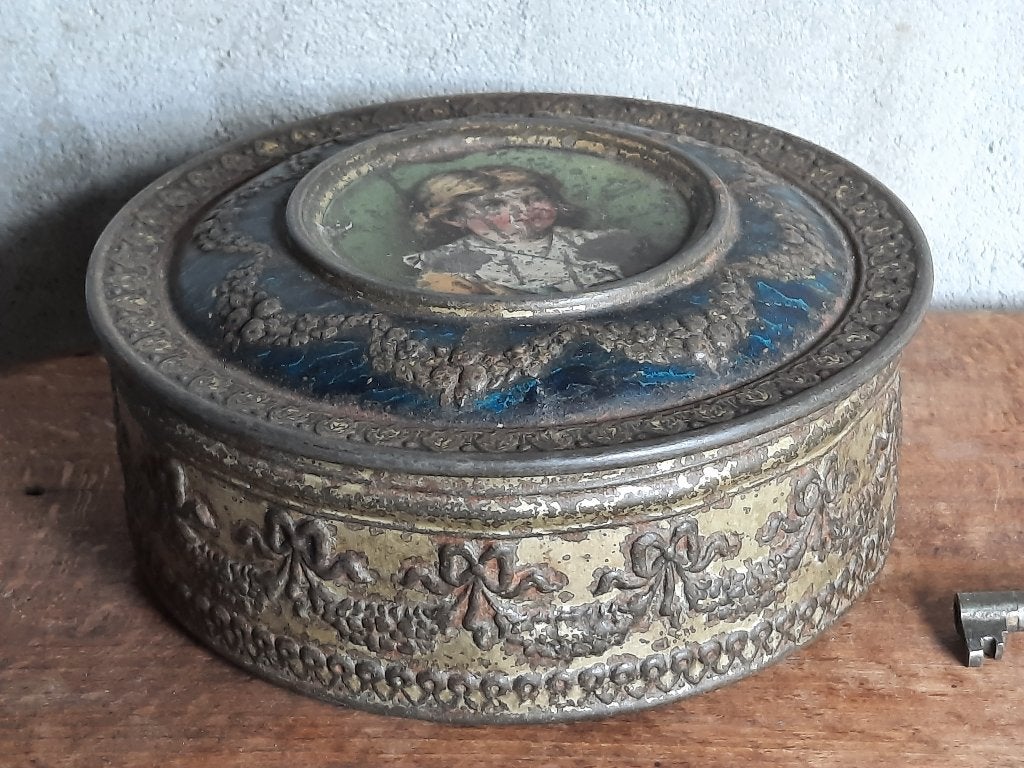 Div. OPRUIMING mand haak krans bol fles blik doosje *Etage3*, Gebruikt, ., Ophalen of Verzenden, .