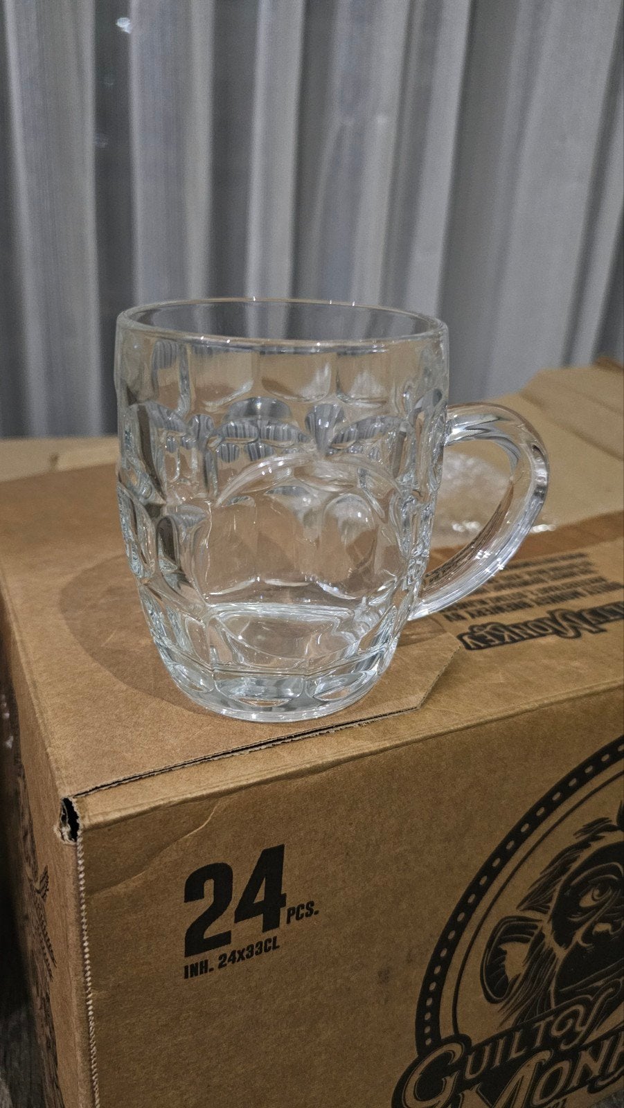 18 nieuwe bierglazen, Ophalen, Nieuw, Bierglas