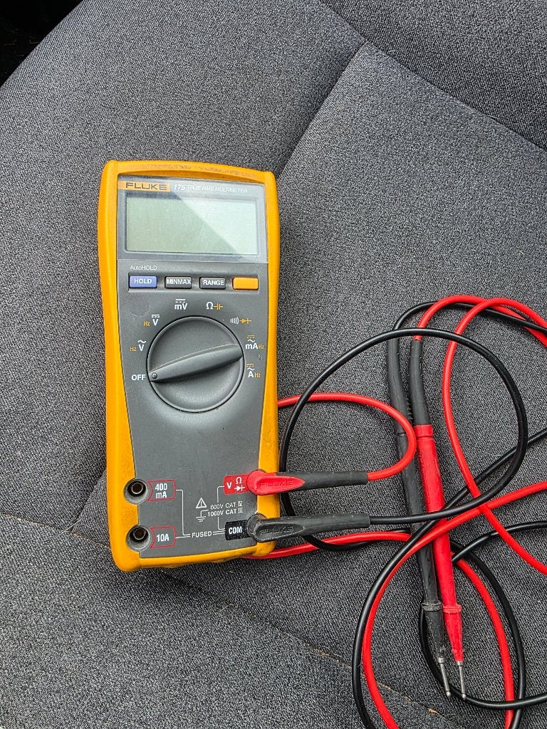 Fluke multimeter true rms, Ophalen of Verzenden, Zo goed als nieuw, Multimeter