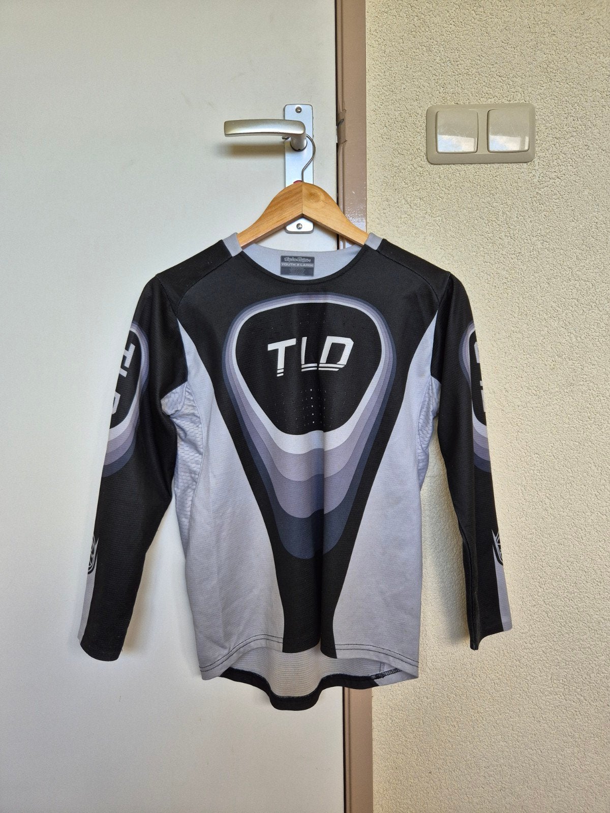 Troy Lee Designs TLD Sprint Youth XL Shirt Zwart/Grijs, Ophalen of Verzenden, Gebruikt, Overige maten