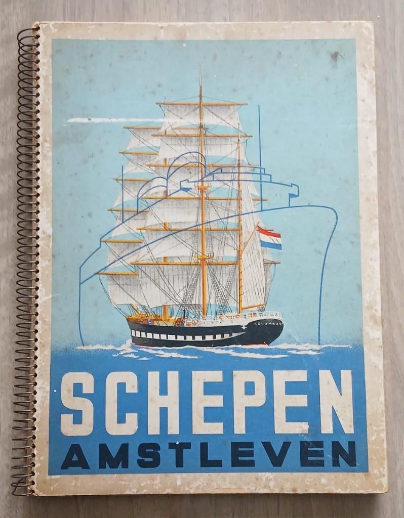Schepen. Amstleven. 1e druk. 1939., Verzenden, Gebruikt, Motorboot, Boek of Tijdschrift