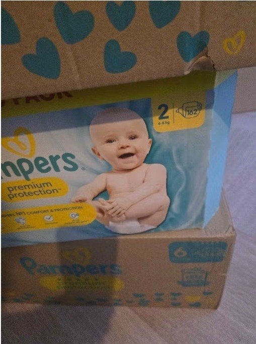 Pampers (Dozen ongeopend!) nieuw maat 2 (4-8kg), Kinderen en Baby's, Badjes en Verzorging, Ophalen, Nieuw, Overige typen