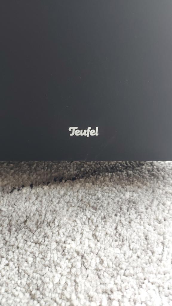 Teufel subwoofer t1110/1sw, Audio, Tv en Foto, Ophalen of Verzenden, 120 watt of meer, Subwoofer, Overige merken